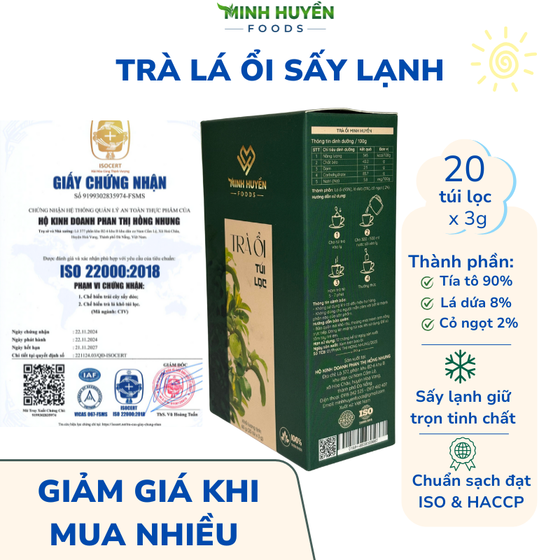 Trà ổi túi lọc